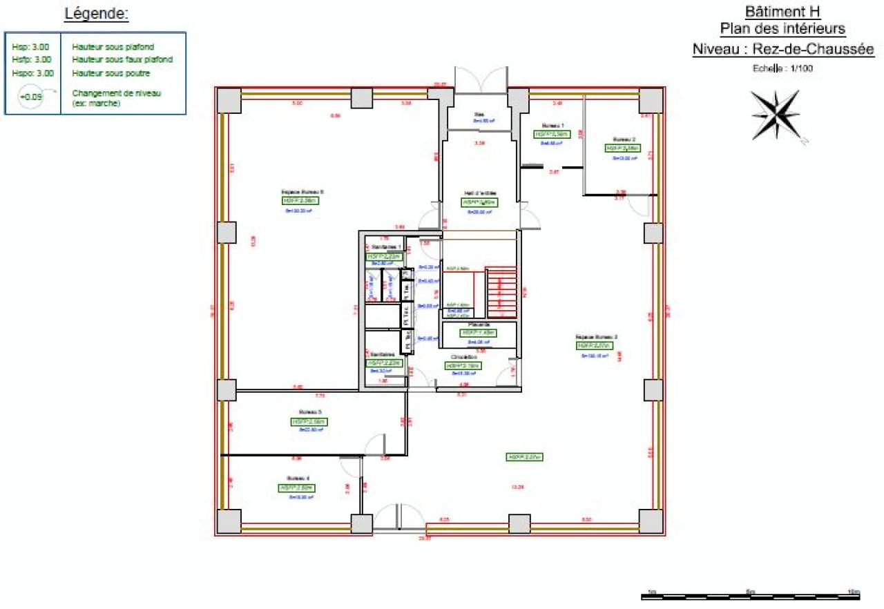 Bureau Mérignac 667m² Location bureau Mérignac Gironde OLBUR2426646 3